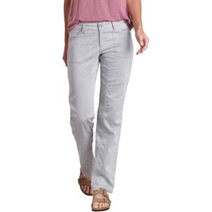 KUHL Cabo Pants 4 Short Grey Straight Leg Outdoor Hiking Utility Performance